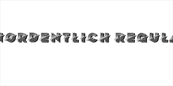 Unordentlich Regular Logo