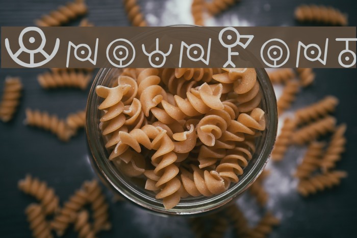 Unown Font examples