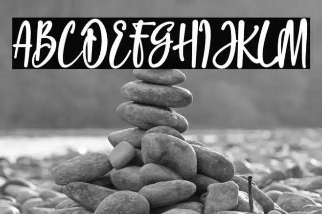 Unpossed Font examples