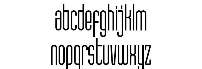 Unpredictable Font LOWERCASE