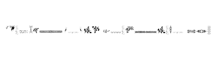 Unpublished Ornaments Two  免费字体下载