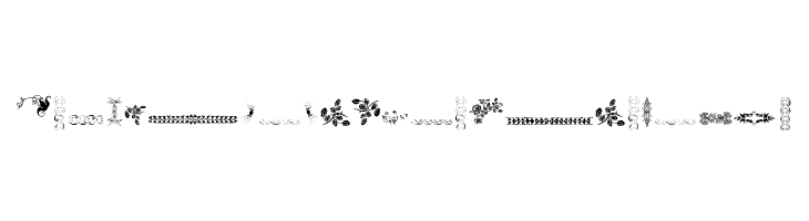 Unpublished Ornaments Two  Free Fonts Download