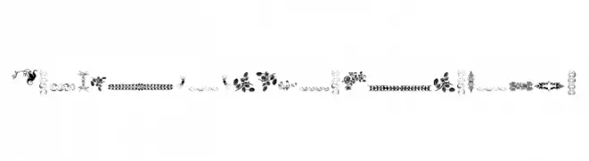 Unpublished Ornaments Two  免费字体下载