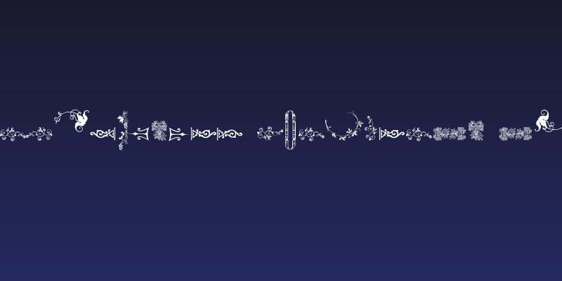 Unpublished Ornaments Two Social Header