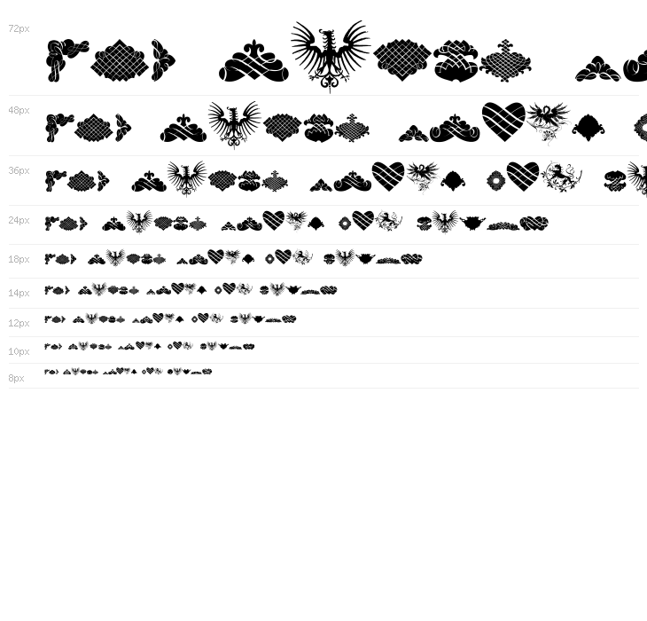 Unpublished Ornaments Waterfall