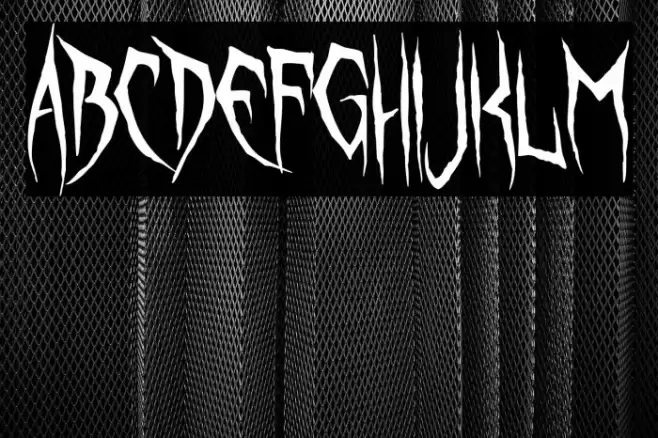 Unquiet Spirits(RUS BY LYAJKA) Font examples