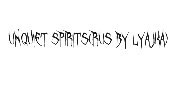 Unquiet Spirits(RUS BY LYAJKA) Logo