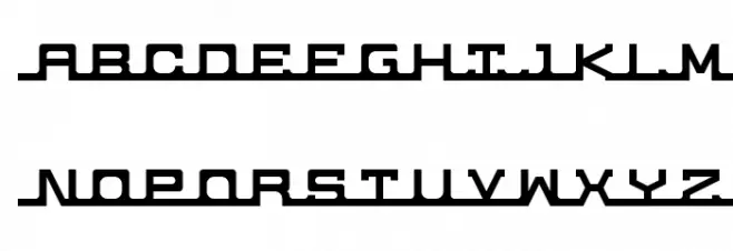 Unreachable Regular Schriftart Groß