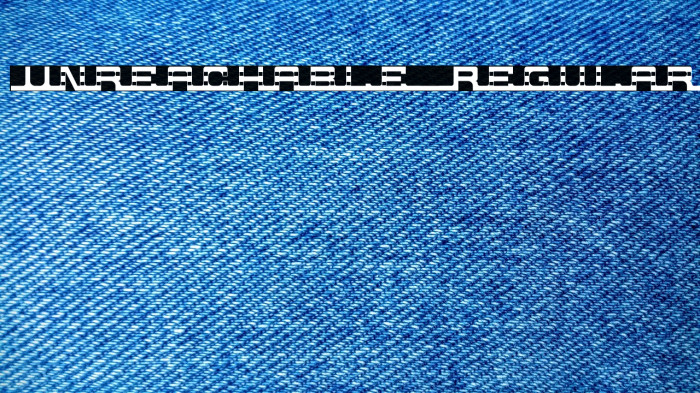 Unreachable Regular Example 1