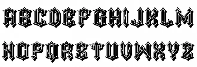 Unread Regular Font LOWERCASE