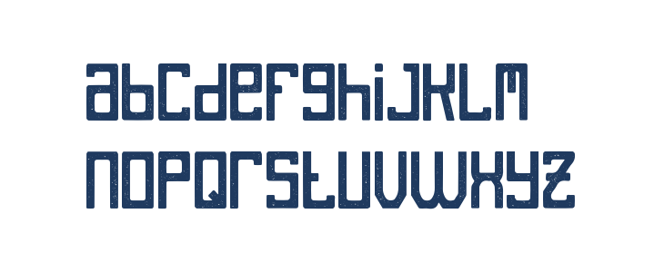 Unreal Rough Lowercase