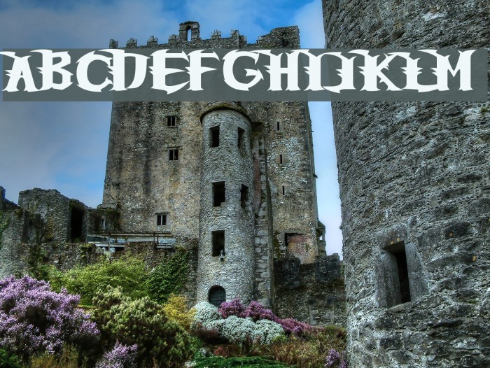 Unreal Tournament Font examples