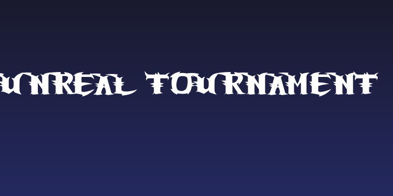 Unreal Tournament Social Header