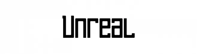 Unreal  नि: शुल्क फ़ॉन्ट्स डाउनलोड