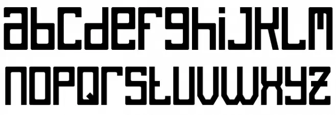 Unreal Font Litere mici