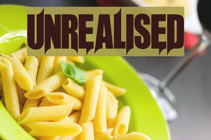 Unrealised Example 1