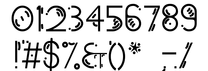 Unrelated Concept Font OTHER CHARS