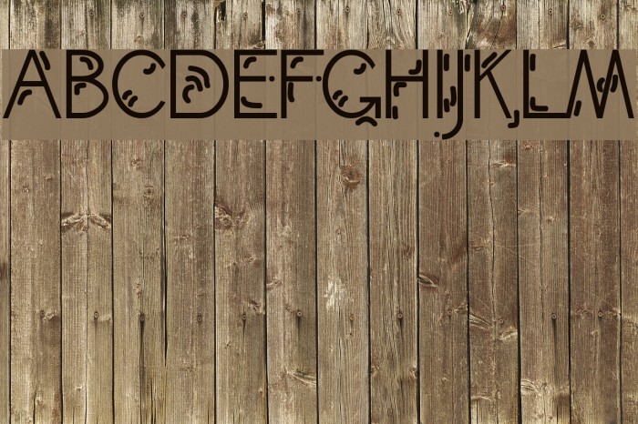 Unrelated Concept Font examples