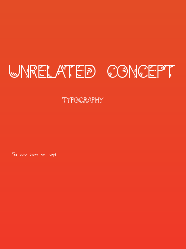 Unrelated Concept Poster