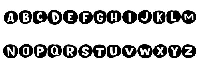 Unround Font LOWERCASE