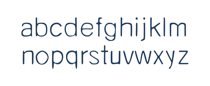 Unruly Light Lowercase