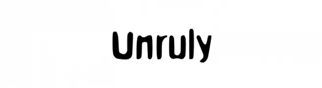 Unruly  Descarca Fonturi Gratis