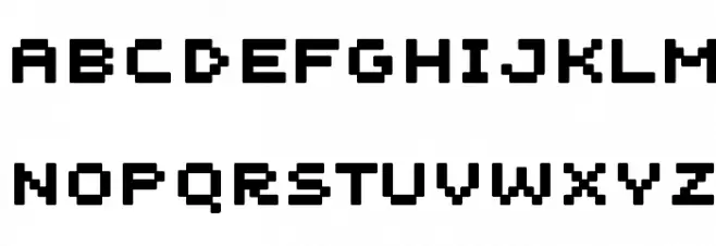 UnscreenMK Font Litere mari