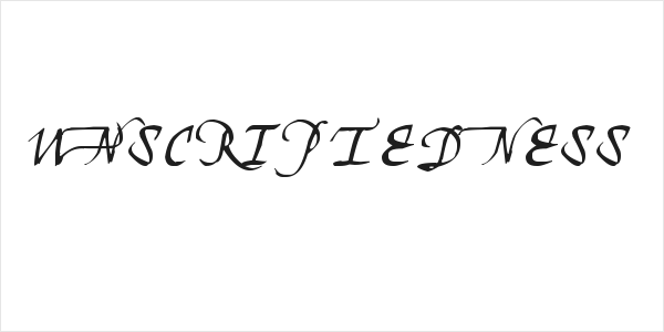 Unscriptedness Logo