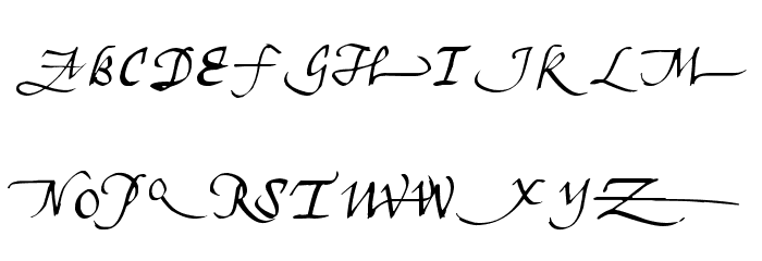 Unscriptedness Font LOWERCASE