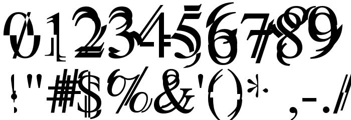 Unserif Font OTHER CHARS
