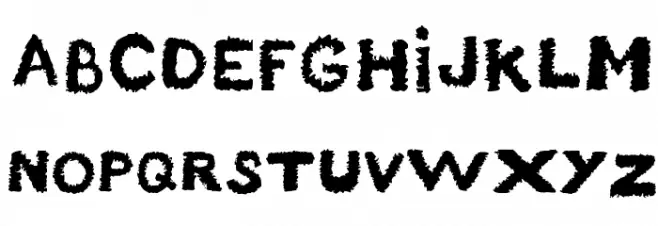 Unstable_raw_release Schriftart Groß