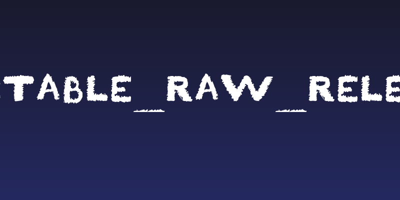 Unstable_raw_release Social Header