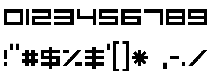 Unsteady Oversteer Font OTHER CHARS