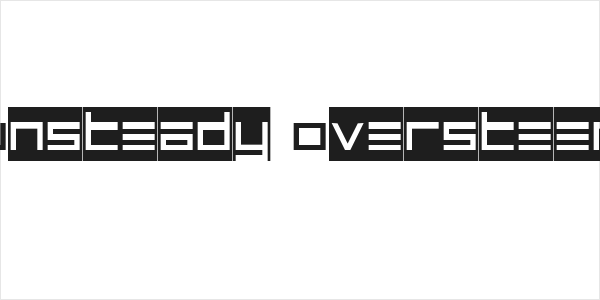 Unsteady Oversteer Logo