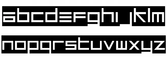 Unsteady Oversteer Font LOWERCASE