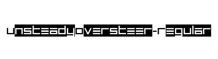 UnsteadyOversteer-Regular  لخطوط تنزيل