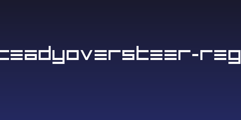 UnsteadyOversteer-Regular Social Header