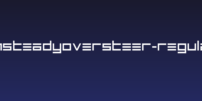 UnsteadyOversteer-Regular Social Header