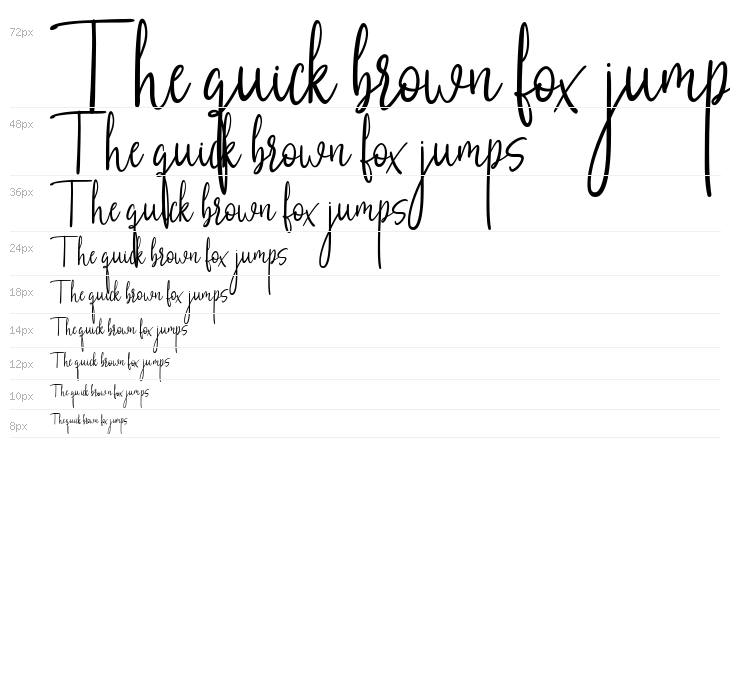 Untidy Typeface Regular Waterfall