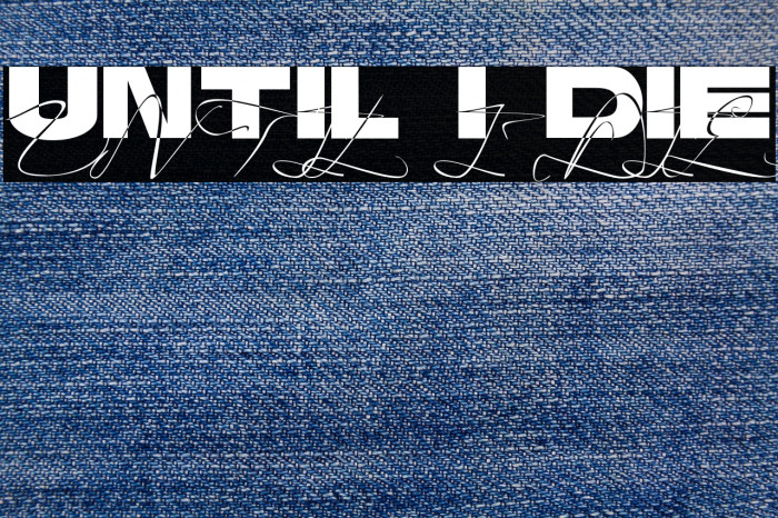 Until I Die Example 2