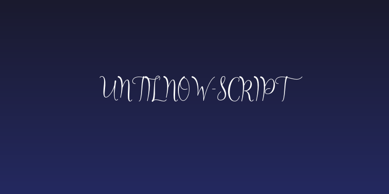 Untilnow-script Social Header