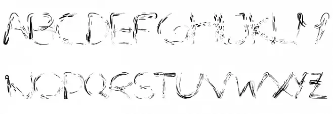 Untimately 字体 大写