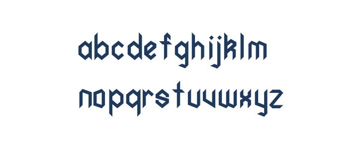 Untitled Black Regular Lowercase