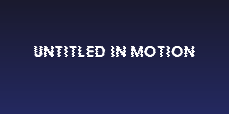 Untitled In Motion Social Header