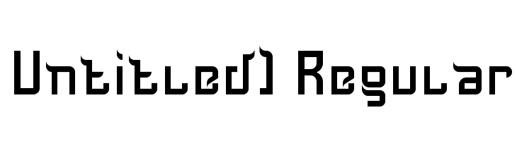 Untitled1 Regular  Frei Schriftart Herunterladen