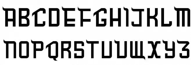 Untitled1 Regular Font Litere mari