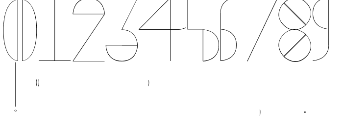 UntitledRegular Font Alte caractere