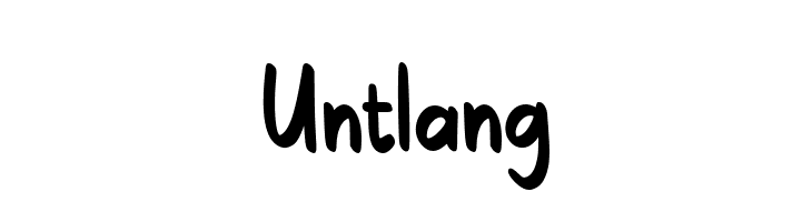 Untlang  baixar fontes gratis