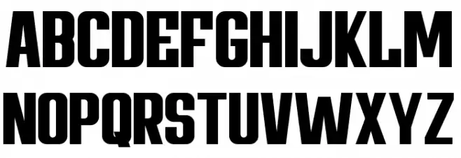 Untrouble Шрифта ВЕРХНИЙ