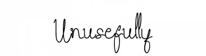 Unusefully  Fuentes Gratis Descargar